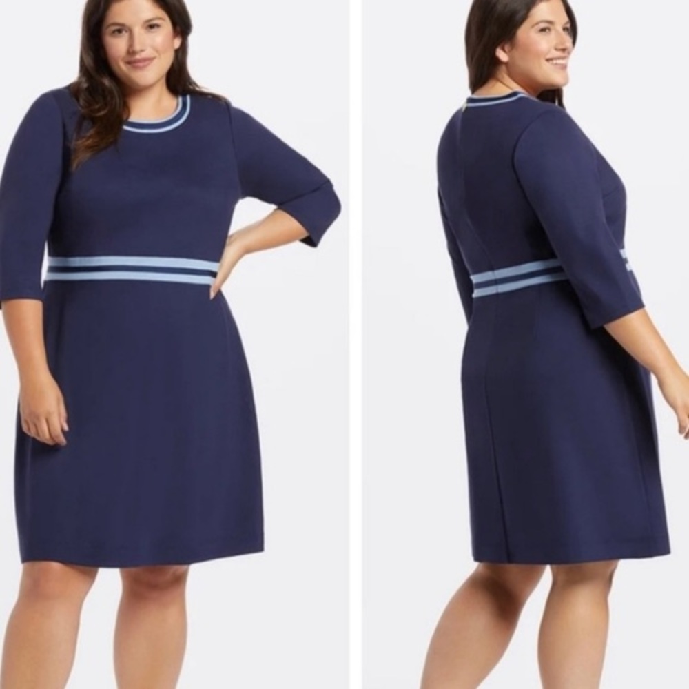 NWT Draper James Solid Persley Ponte Dress